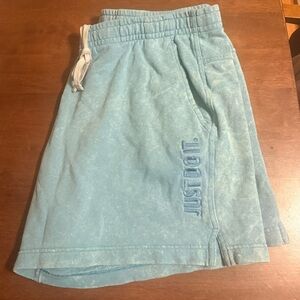 Nike Light Blue Acid Wash Mens Shorts